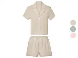 Lidl esmara Korte mousseline dames pyjama aanbieding