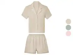 Lidl esmara Korte mousseline dames pyjama aanbieding