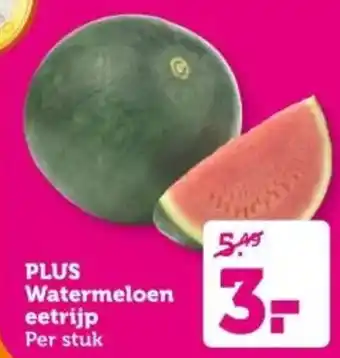 Coop PLUS Watermeloen eetrijp aanbieding