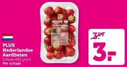 Coop PLUS Nederlandse Aardbeien aanbieding