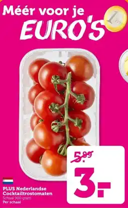 Coop PLUS Nederlandse Cocktailtrostomaten aanbieding