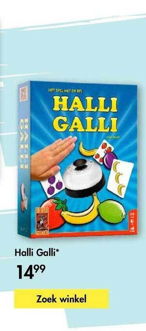 The Read Shop Halli Galli aanbieding