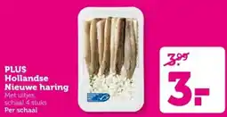 Coop PLUS Hollandse Nieuwe haring aanbieding