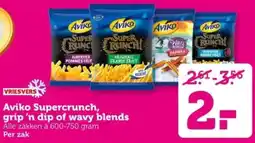 Coop Aviko Supercrunch, grip 'n dip of wavy blends aanbieding