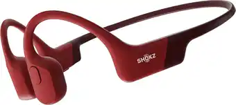 MediaMarkt Shokz Openrun Bone Conduction Rood aanbieding