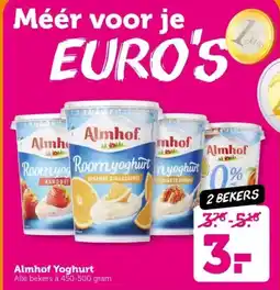 Coop Almhof Yoghurt aanbieding
