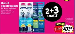 Kruidvat Oral B opzetborstels aanbieding