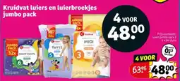 Kruidvat Kruidvat luiers en luierbroekjes jumbo pack aanbieding