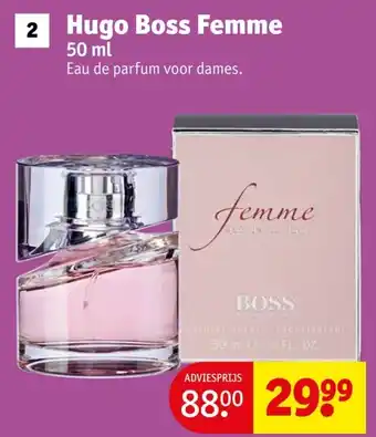 Kruidvat Hugo Boss Femme aanbieding