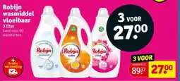 Kruidvat Robijn wasmiddel vloeibaar aanbieding