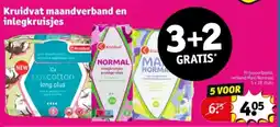 Kruidvat Kruidvat maandverband en inlegkruisjes aanbieding