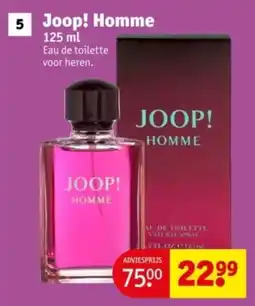 Kruidvat Joop! Homme aanbieding