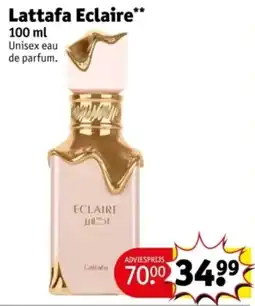 Kruidvat Lattafa Eclaire aanbieding