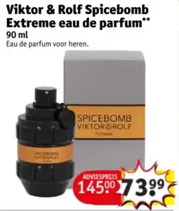 Kruidvat Viktor & Rolf Spicebomb Extreme eau de parfum aanbieding