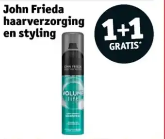 Kruidvat John Frieda haarverzorging en styling aanbieding