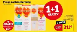 Kruidvat Vision zonbescherming aanbieding