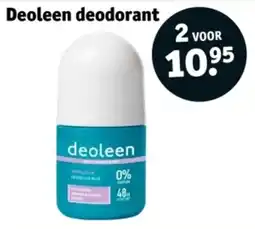 Kruidvat Deoleen deodorant aanbieding
