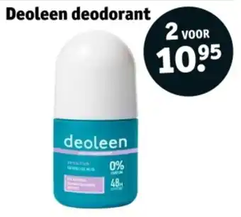 Kruidvat Deoleen deodorant aanbieding