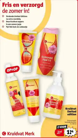 Kruidvat Handzeep Sensitive aanbieding