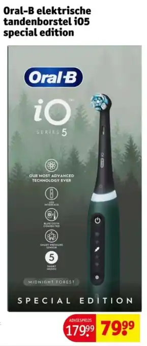 Kruidvat Oral B elektrische tandenborstel i05 special edition aanbieding