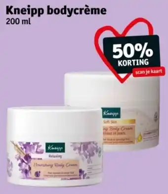 Kruidvat Kneipp bodycrème aanbieding