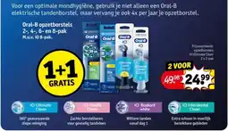 Kruidvat Oral B opzetborstels aanbieding