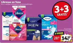 Kruidvat Libresse en Tena aanbieding