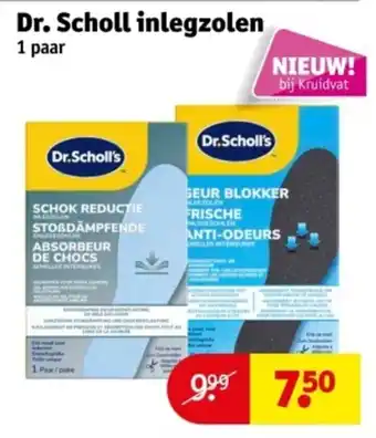 Kruidvat Dr. Scholl inlegzolen aanbieding