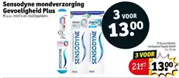 Kruidvat Sensodyne mondverzorging Gevoeligheid Plus aanbieding