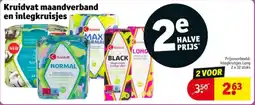 Kruidvat Kruidvat maandverband en inlegkruisjes aanbieding