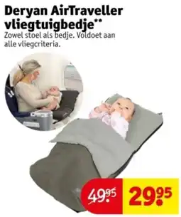 Kruidvat Deryan AirTraveller vliegtuigbedje aanbieding