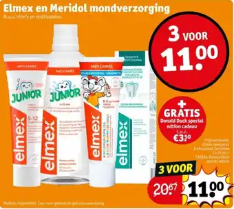 Kruidvat Elmex en Meridol mondverzorging aanbieding