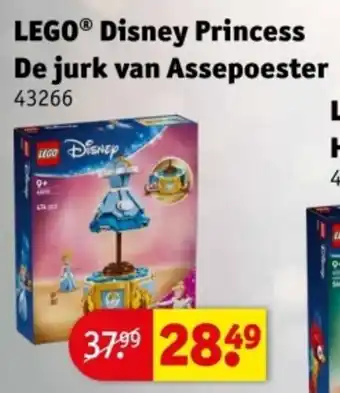 Kruidvat LEGO Disney Princess De jurk van Assepoester aanbieding