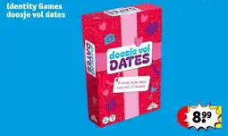 Kruidvat Identity Games doosje vol dates aanbieding