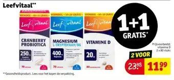 Kruidvat Leefvitaal aanbieding