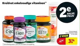 Kruidvat Kruidvat enkelvoudige vitaminen aanbieding