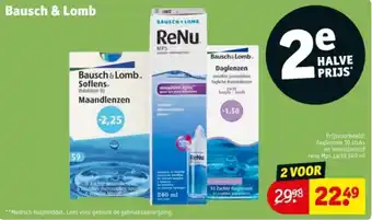Kruidvat Bausch & Lomb aanbieding