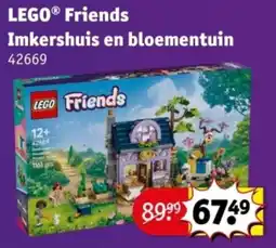 Kruidvat LEGO Friends Imkershuis en bloementuin aanbieding