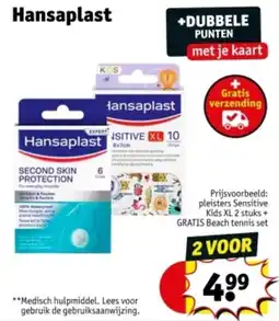 Kruidvat Hansaplast aanbieding