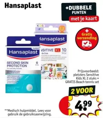 Kruidvat Hansaplast aanbieding