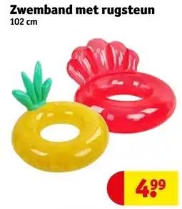 Kruidvat Zwemband met rugsteun aanbieding