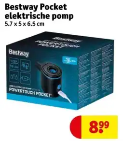 Kruidvat Bestway Pocket elektrische pomp aanbieding