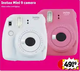 Kruidvat Instax Mini 9 camera aanbieding