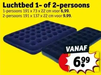 Kruidvat Luchtbed 1 persoons aanbieding