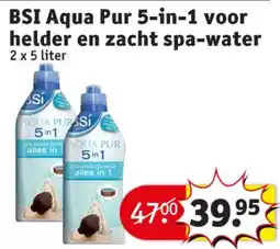 Kruidvat BSI Aqua Pur 5 in 1 voor helder en zacht spa water aanbieding