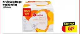Kruidvat Kruidvat droge washandjes aanbieding