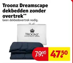 Kruidvat Troonz Dreamscape dekbedden zonder overtrek aanbieding