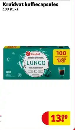 Kruidvat Kruidvat koffiecapsules aanbieding