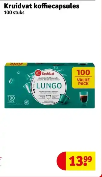 Kruidvat Kruidvat koffiecapsules aanbieding