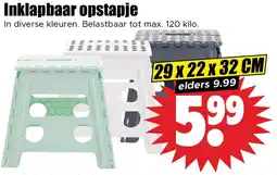 Dirk Inklapbaar opstapje aanbieding